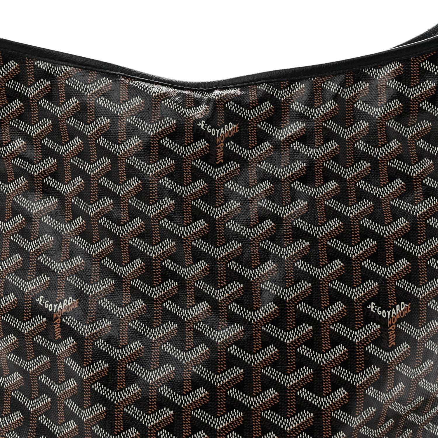 Goyard Goyardine Boheme Hobo Black 9 of 14