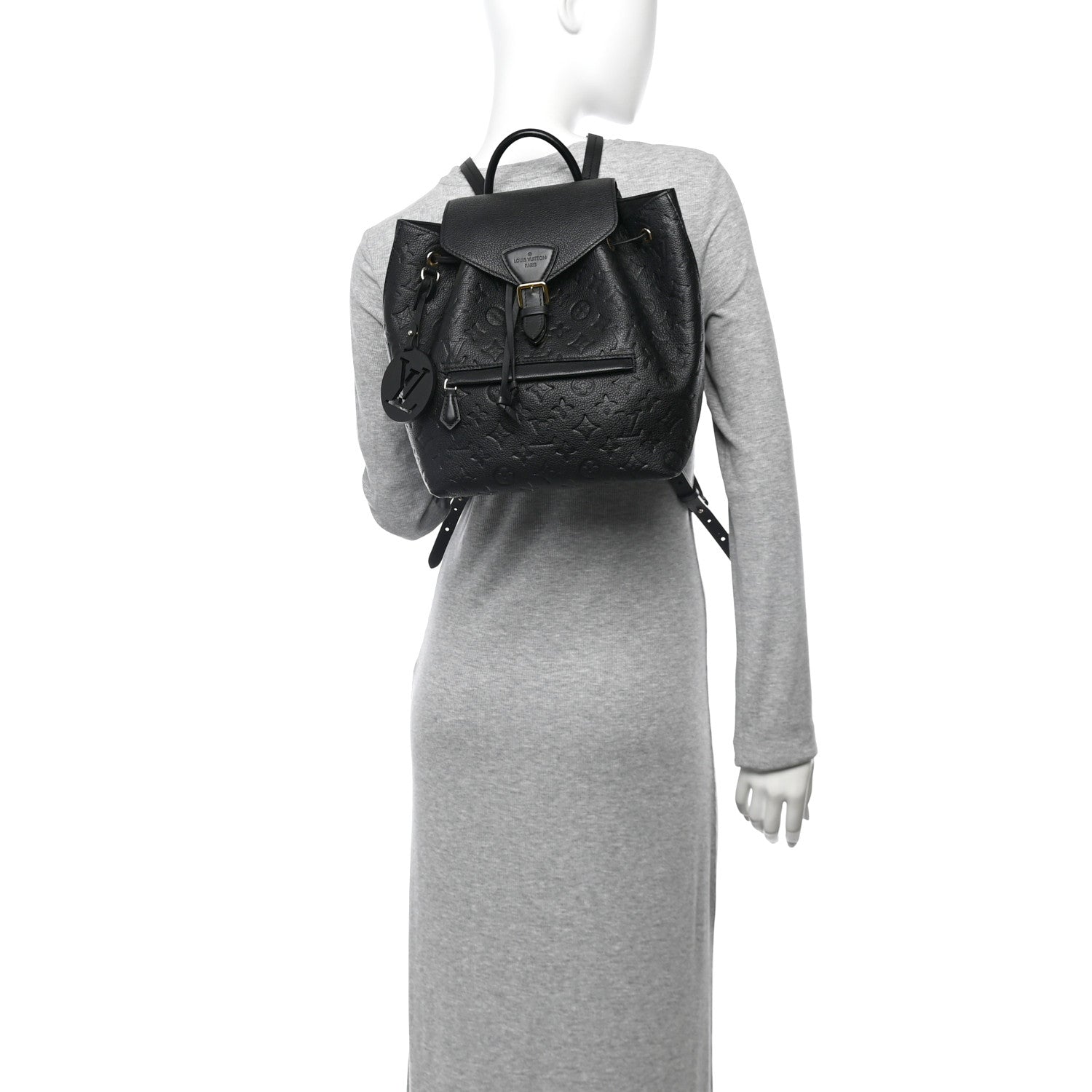 Louis Vuitton Empreinte Montsouris NM Backpack Black 2 of 9