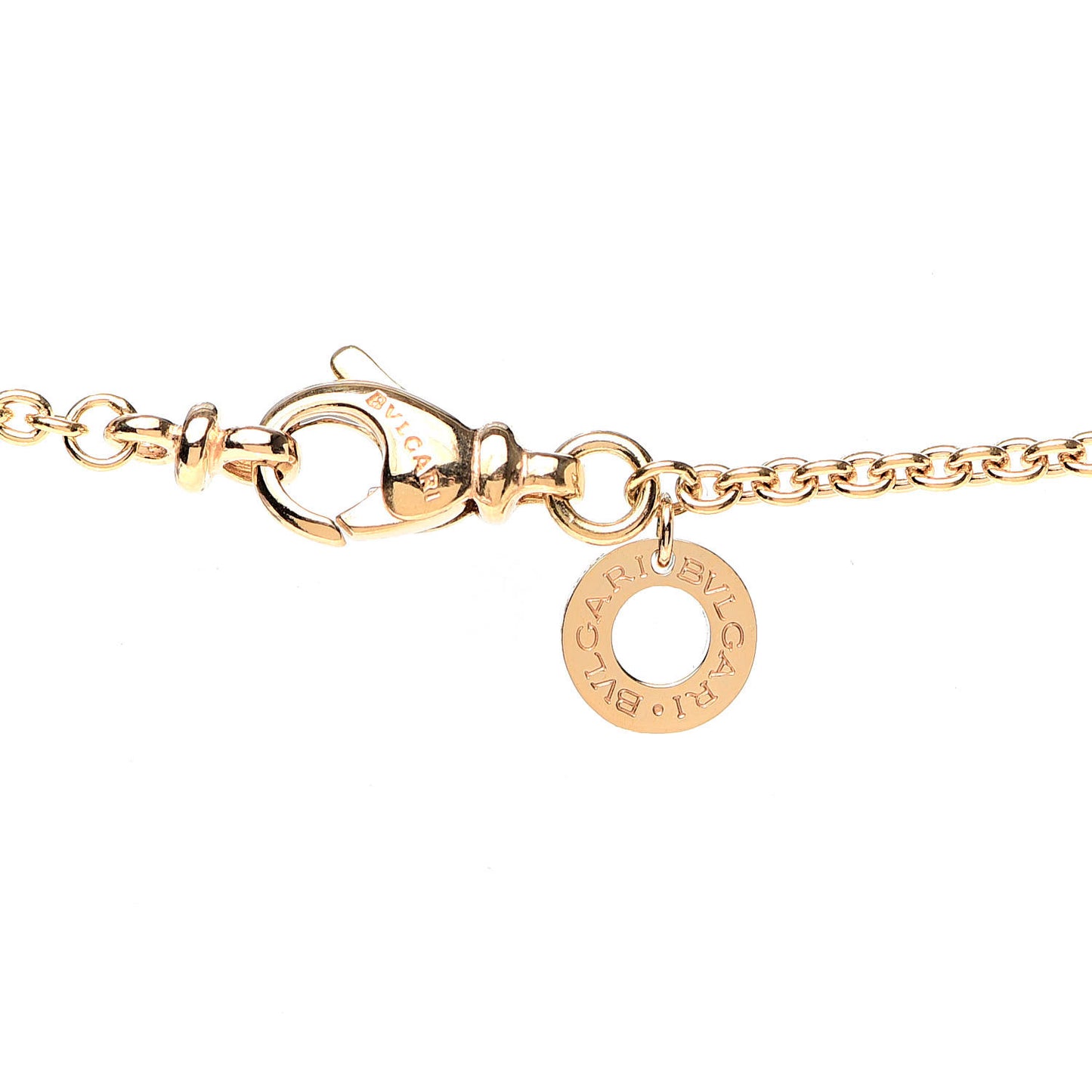 18K Rose Gold B.Zero1 Pendant Necklace