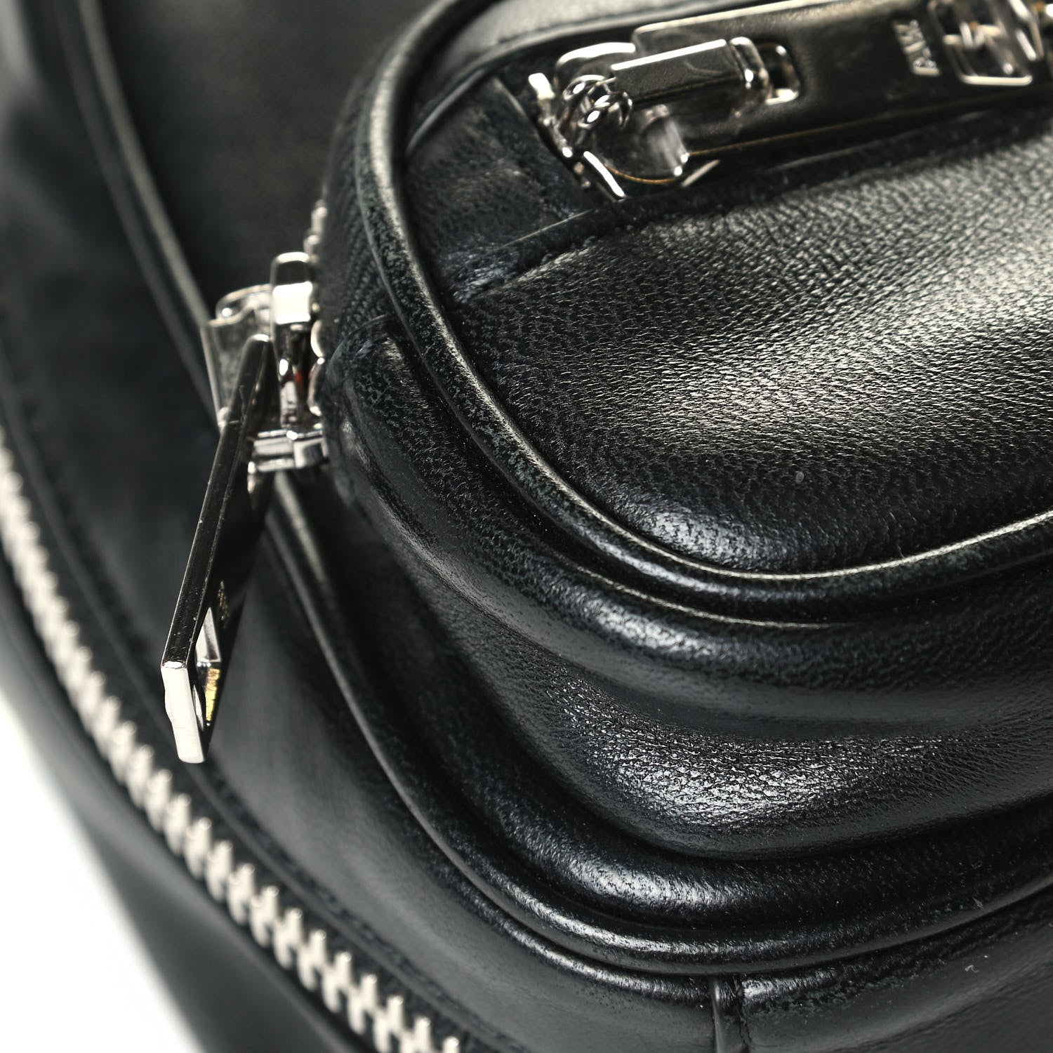 Alexander Wang Lambskin Leopard Print Mini Attica Backpack Crossbody Multicolor Black 6 of 7