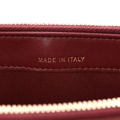 Chanel Caviar Quilted Small Boy Clutch With Chain Burgundy 9 of 19