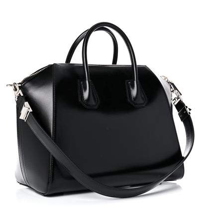 Givenchy Shiny Lord Calfskin Medium Antigona Black 3 of 10