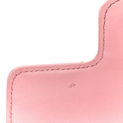 Gucci Calfskin Matelasse Super Mini GG Marmont Shoulder Bag Wild Rose 12 of 17