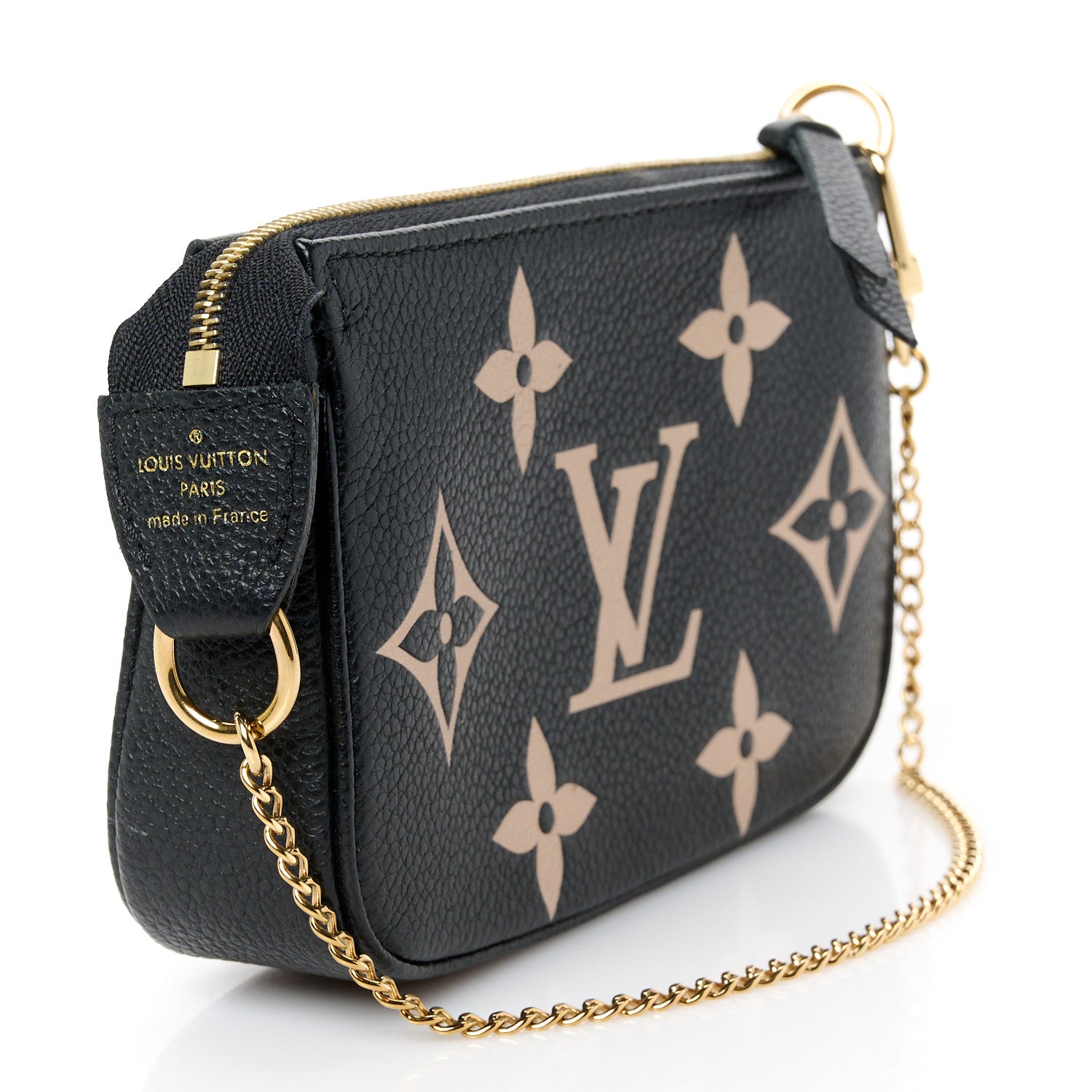 Louis Vuitton Empreinte Monogram Giant Mini Pochette Accessories Black 3 of 10