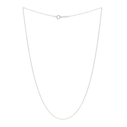 Tiffany Platinum Chain Necklace 16" 3 of 4