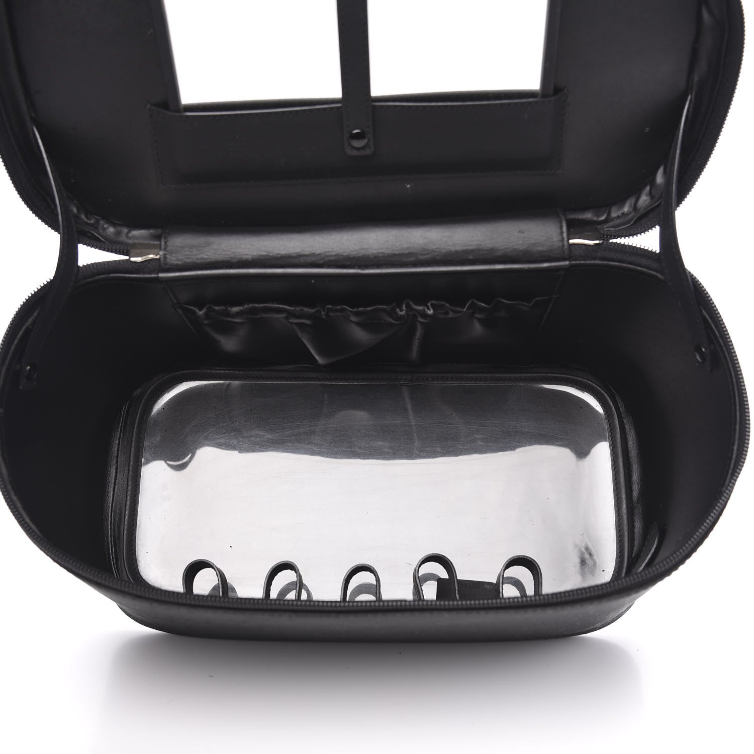 Gucci Nylon Monogram Vanity Cosmetic Case Black 5 of 12