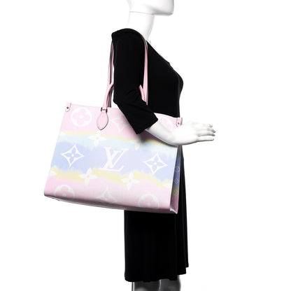 Louis Vuitton Monogram Escale Onthego GM Pastel 2 of 11