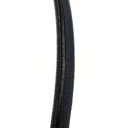 Celine Drummed Calfskin Mini Luggage Blue 10 of 13