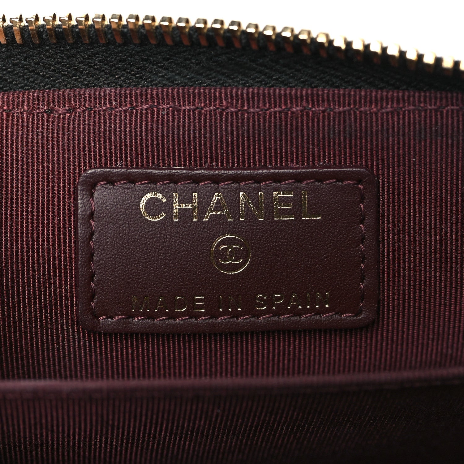 Chanel Caviar Quilted Zip Coin Purse Black 6 of 8
