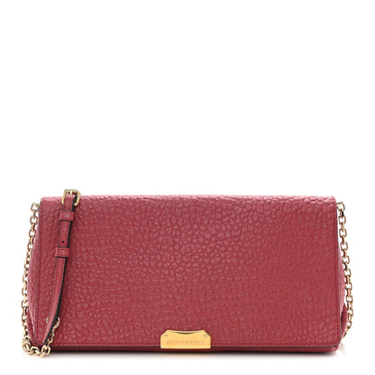 Burberry Signature Grain Medium Mildenhall Crossbody Bag Red 1 of 11