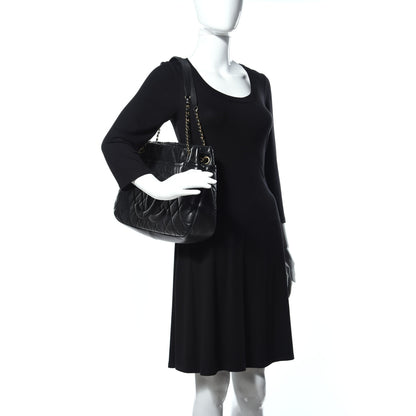 Chanel Caviar Quilted CC Timeless Soft Tote Black 2 of 19