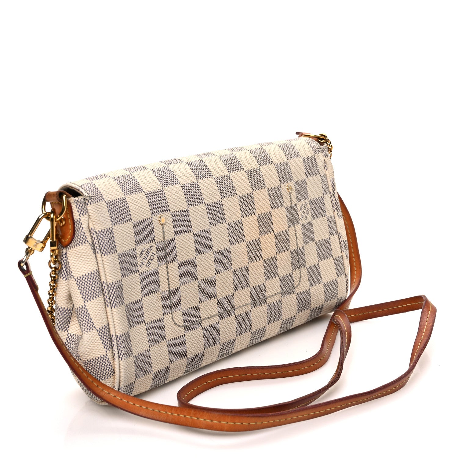 Louis Vuitton Damier Azur Favorite MM 3 of 13