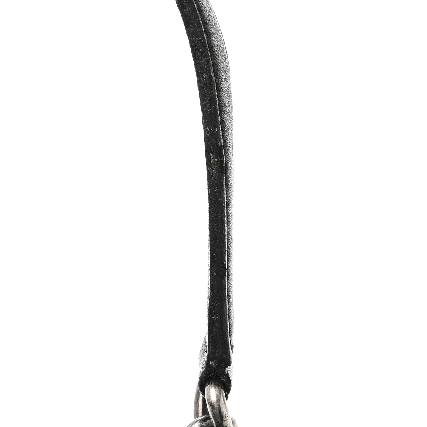 Goatskin Quilted Paris Dallas Saddle Bag Black