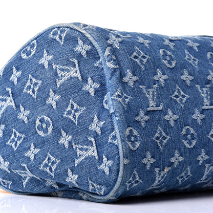 Louis Vuitton Monogram Denim Neo Speedy Blue 8 of 11