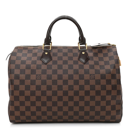 Louis Vuitton Damier Ebene Speedy 35 1 of 9