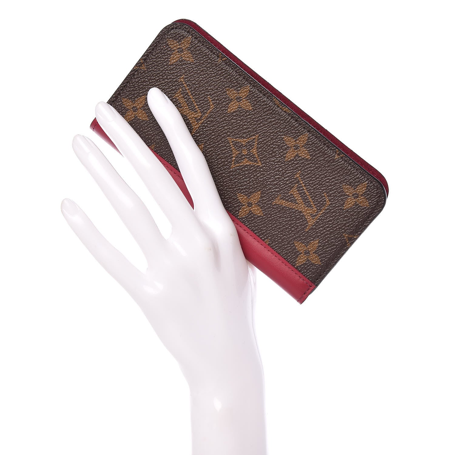 Louis Vuitton Monogram iPhone X Folio Case Fuchsia 2 of 7