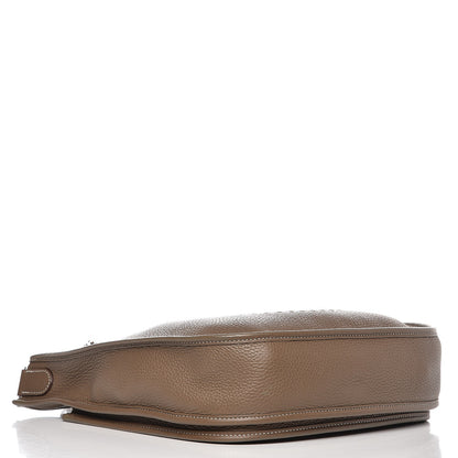 Hermes Taurillon Clemence Evelyne III PM Etoupe 4 of 10