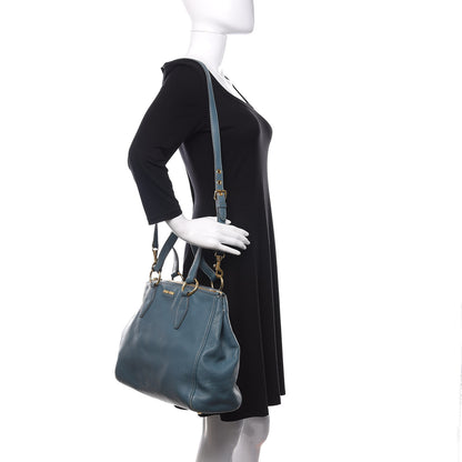 Miu Miu Vitello Daino Tote 2 of 15