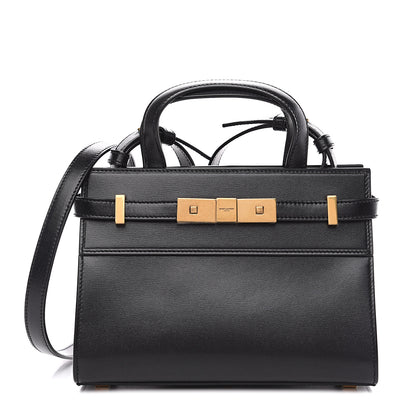 Saint Laurent Smooth Calfskin Manhattan Nano Shopper Tote Black 1 of 7