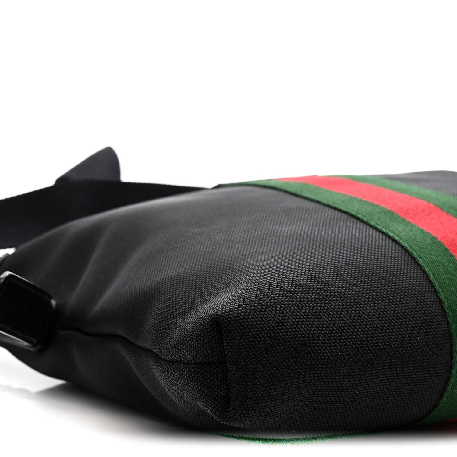 Gucci Techno Canvas Web Messenger Bag Black 9 of 13