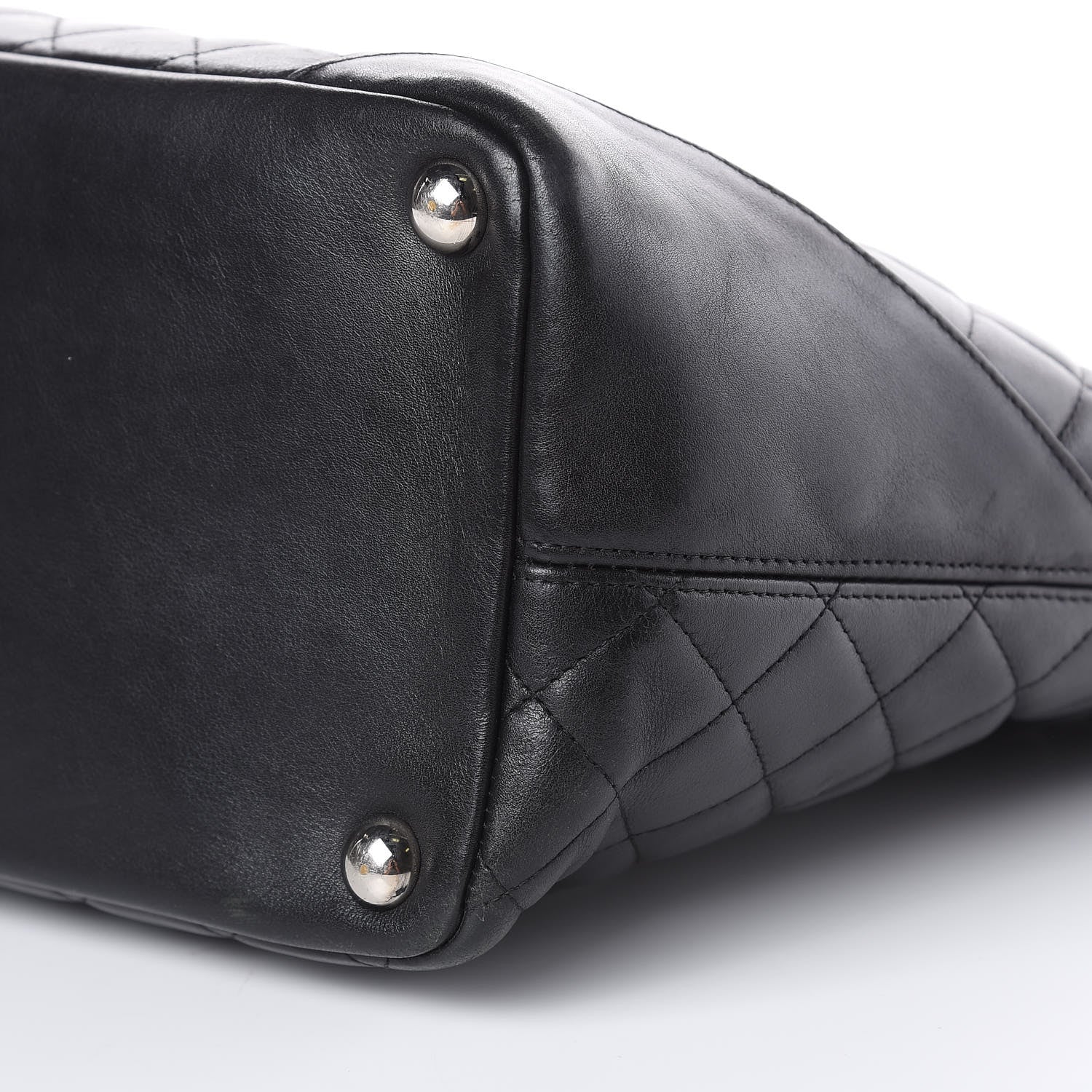 Chanel Calfskin Quilted Large Cambon Tote Black 9 of 18