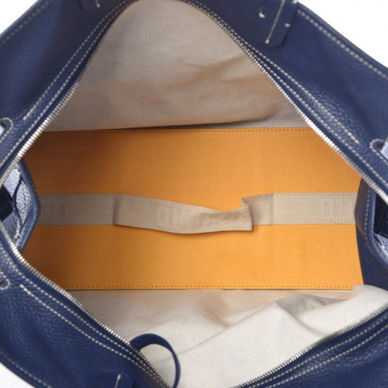 Goyard Goyardine Sac Hardy Pet Carrier PM Navy 7 of 14