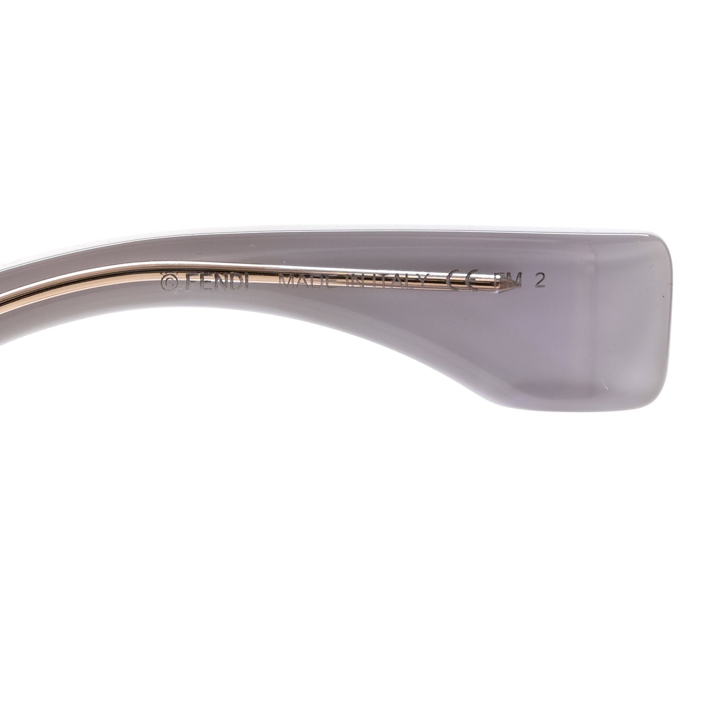 Acetate FF Sunglasses FF 0434/G/S White Gold