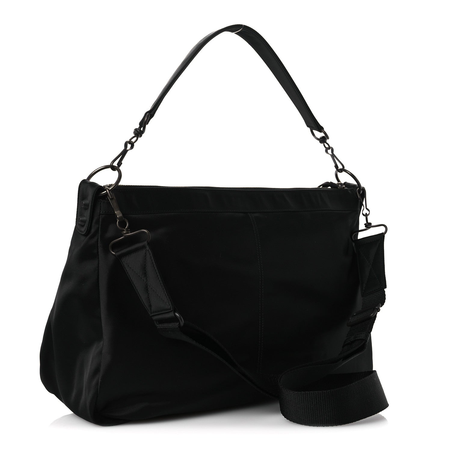 Balenciaga Nylon Medium Le City Moto Black 3 of 13