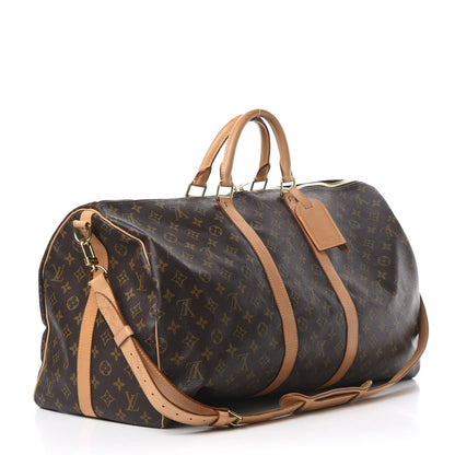 Louis Vuitton Monogram Keepall Bandouliere 55 2 of 9