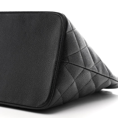 Chanel Caviar Quilted Medallion Tote Black 9 of 9