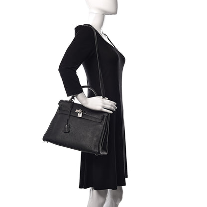 Hermes Togo Kelly Retourne 32 Black 2 of 16