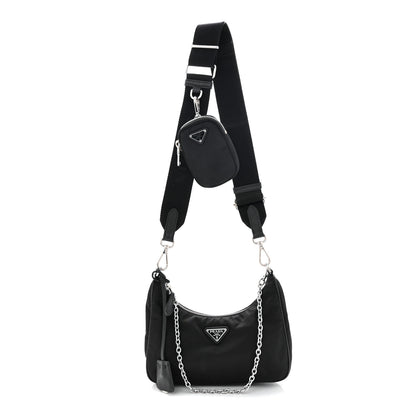 Prada Nylon Re-Edition 2005 Shoulder Bag Black 1 of 11