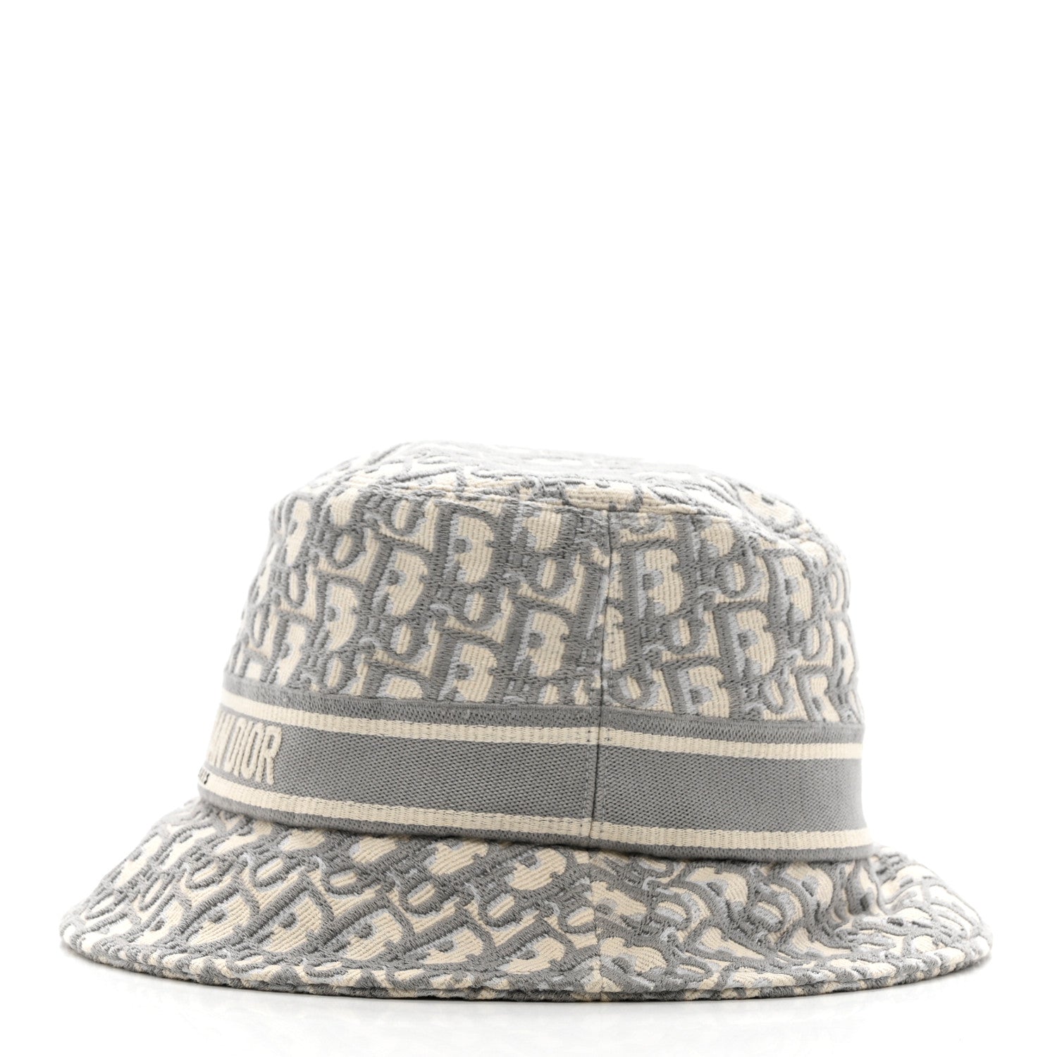 Christian Dior Oblique Bucket Hat 59 Grey 4 of 9