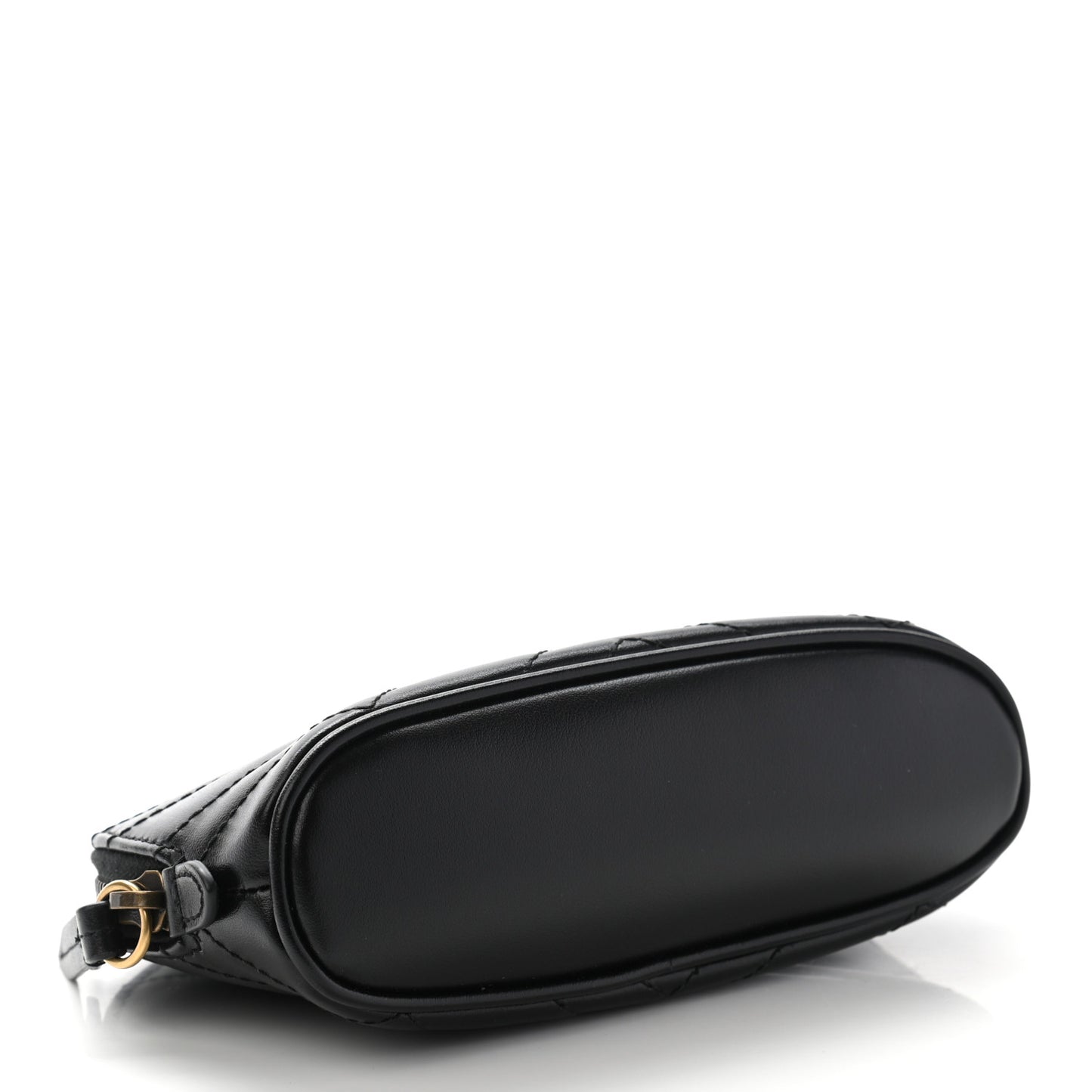 Calfskin Matelasse GG Marmont Pouch Cosmetic Case Black