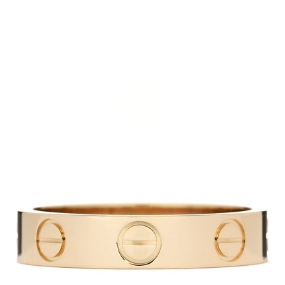 Cartier 18K Yellow Gold 5.5mm LOVE Ring 53 6.5 1 of 5
