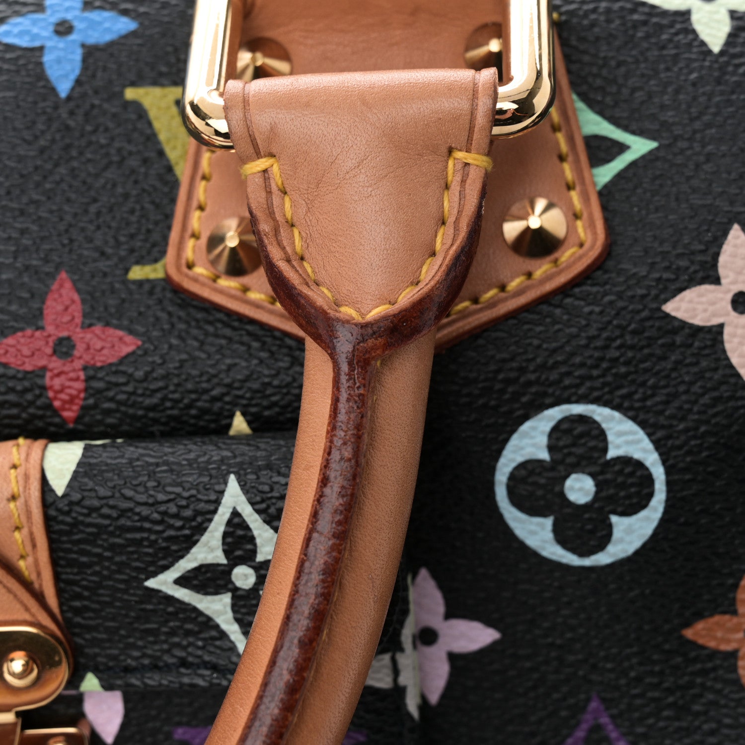 Louis Vuitton Monogram Multicolor Speedy 30 Black 1646862