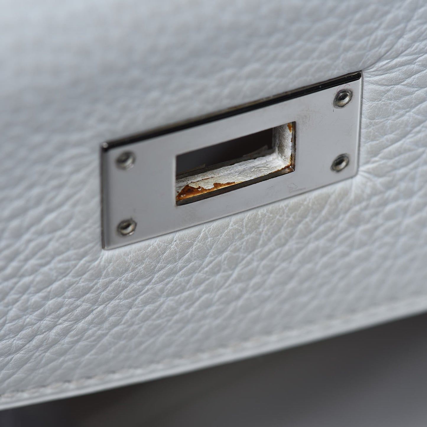Taurillon Clemence Toile Kelly Retourne 32 White