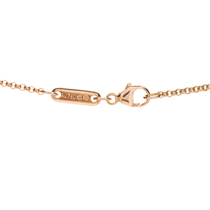 Chopard 18K Yellow Gold Diamond Happy Diamonds Icons Floating Heart Pendant Necklace 4 of 4