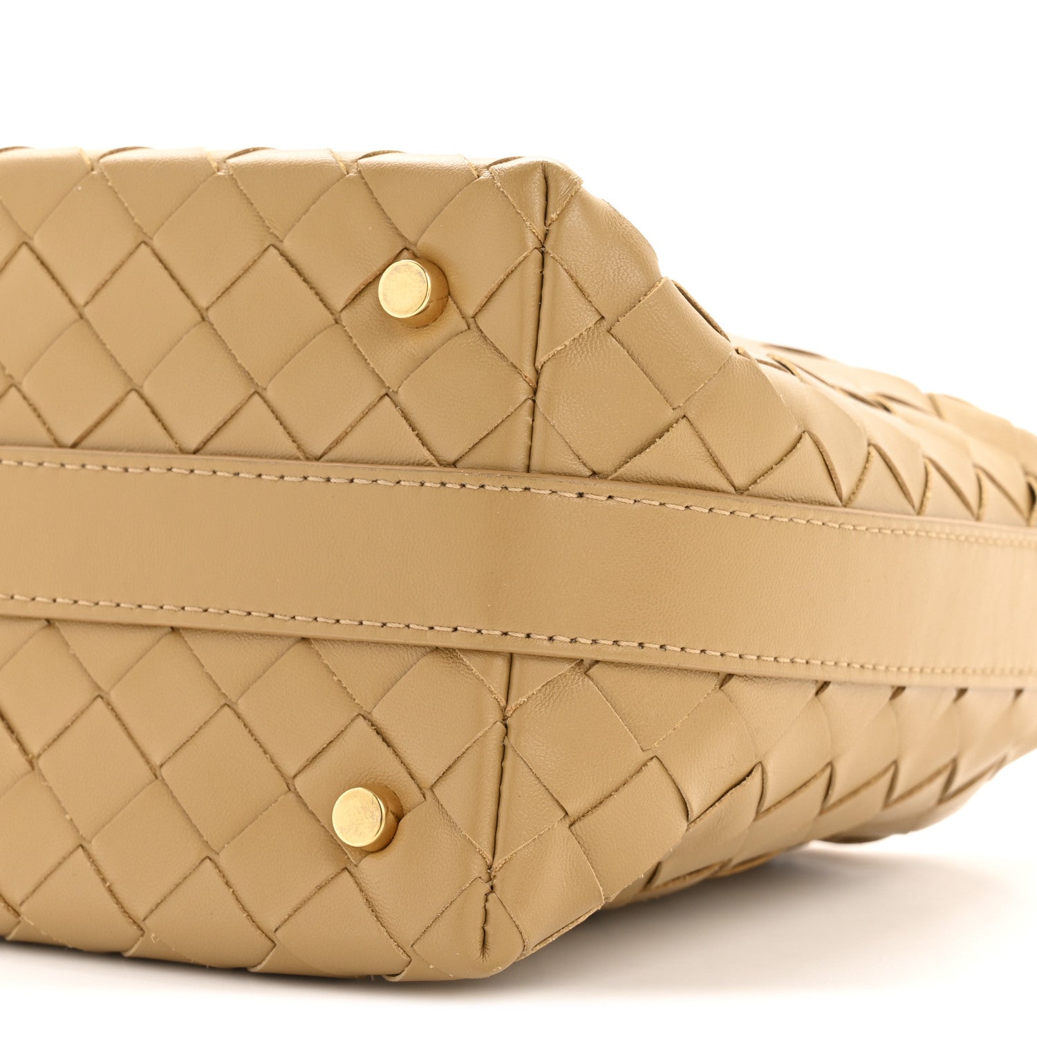 Bottega Veneta Calfskin Nappa Intrecciato Candy Wallace Dark Praline 10 of 12