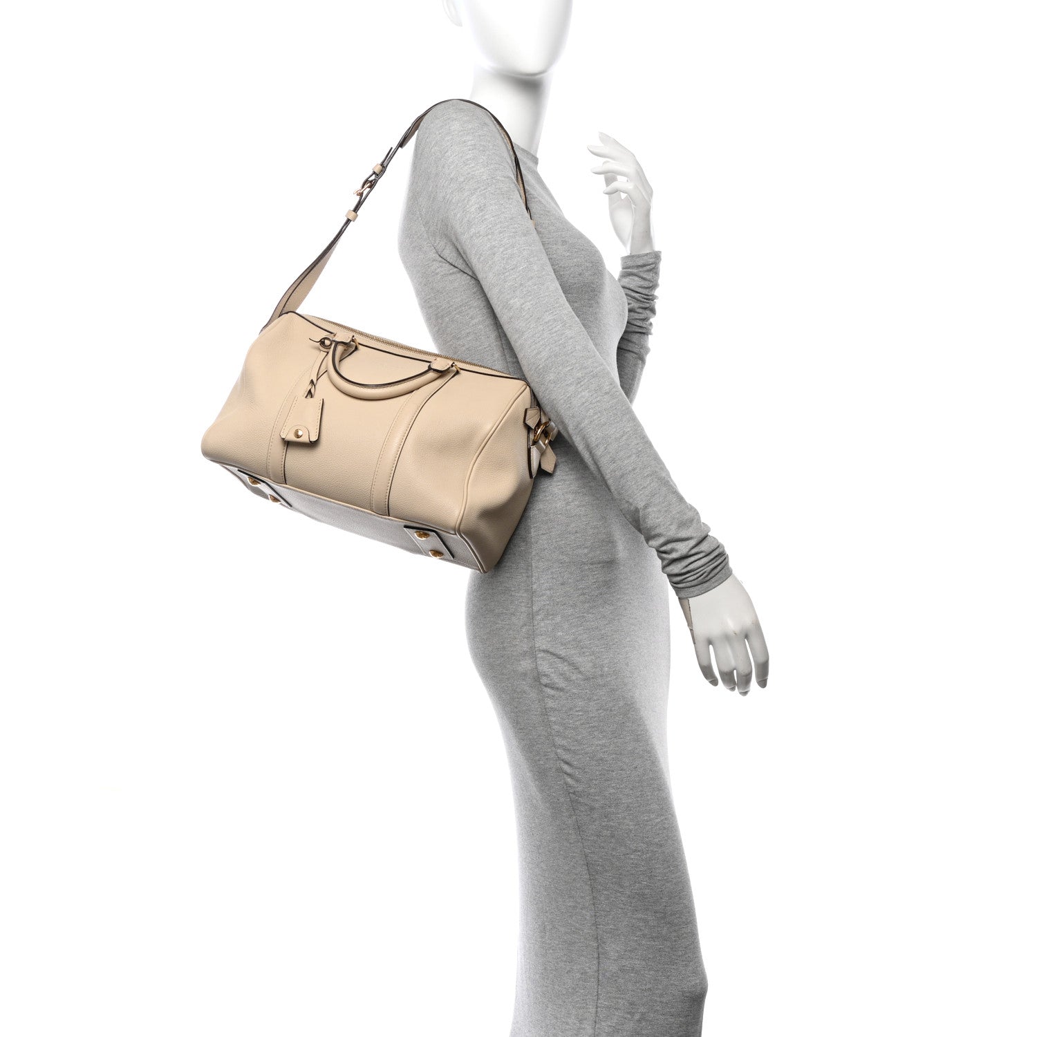 Louis Vuitton Veau Cachemire SC Bag PM Galet 2 of 10