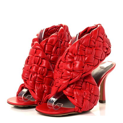 Bottega Veneta Shiny Nappa Intrecciato The Board Sandals 36 Nail Polish 2 of 10