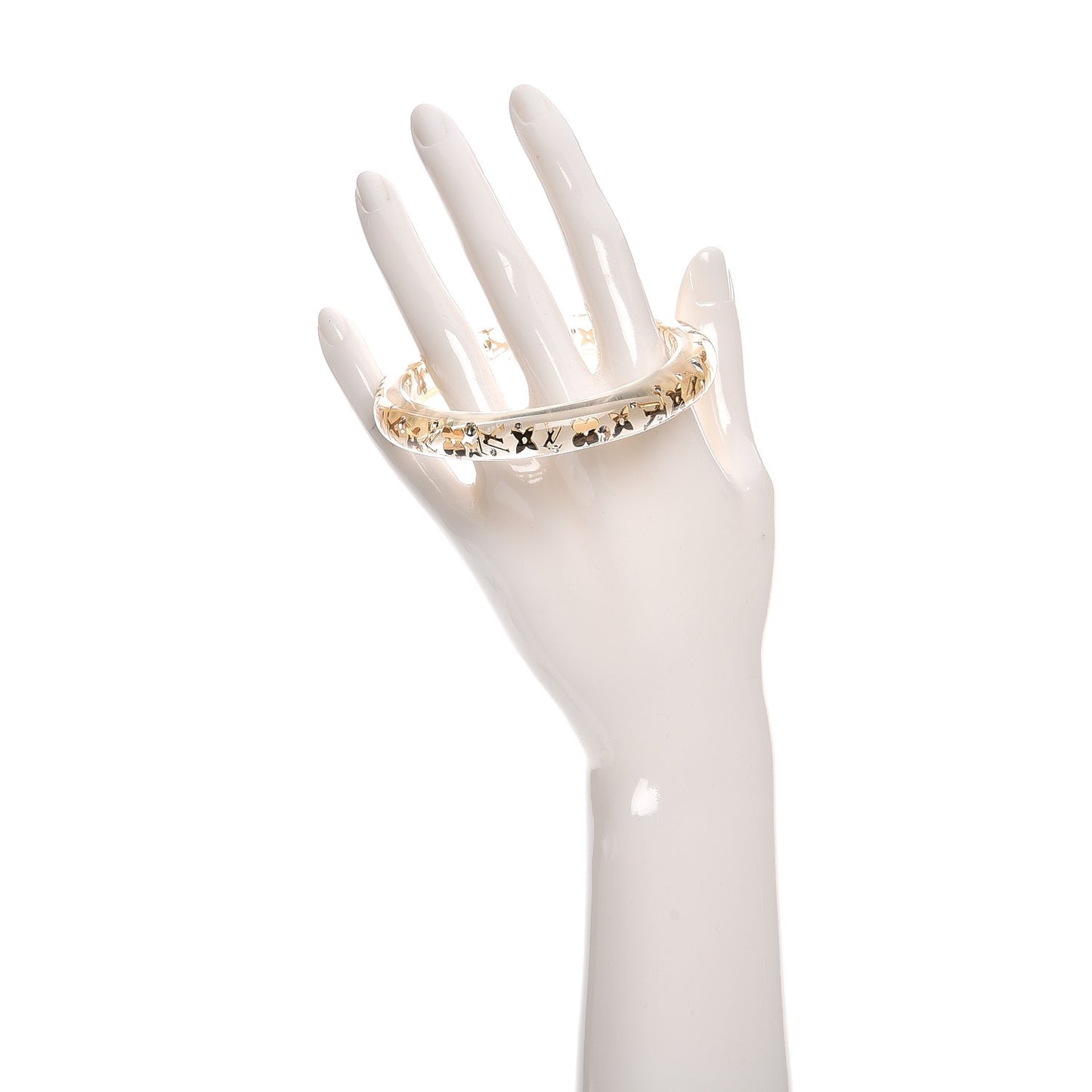 Resin Swarovski Medium Inclusion Bracelet PM Transparent