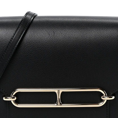 Hermes Evergrain Mini Sac Roulis Black 7 of 9
