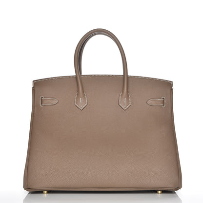 Hermes Togo Birkin 35 Etoupe 4 of 29