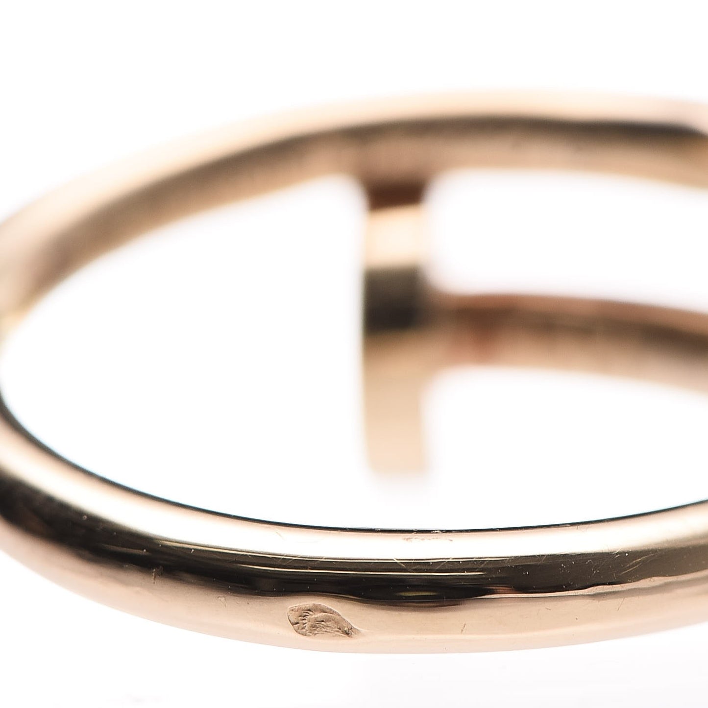 18K Yellow Gold Juste Un Clou Ring 50 5.5