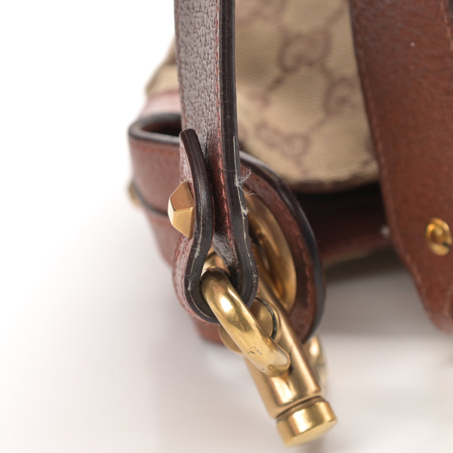 Monogram Mini Piston Lock Jackie O Hobo Brown