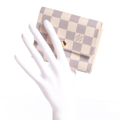 Louis Vuitton Damier Azur Anais Wallet 2 of 8