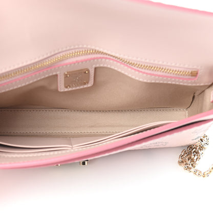MCM Visetos Large Patricia Wallet On Chain Soft Pink 5 of 8
