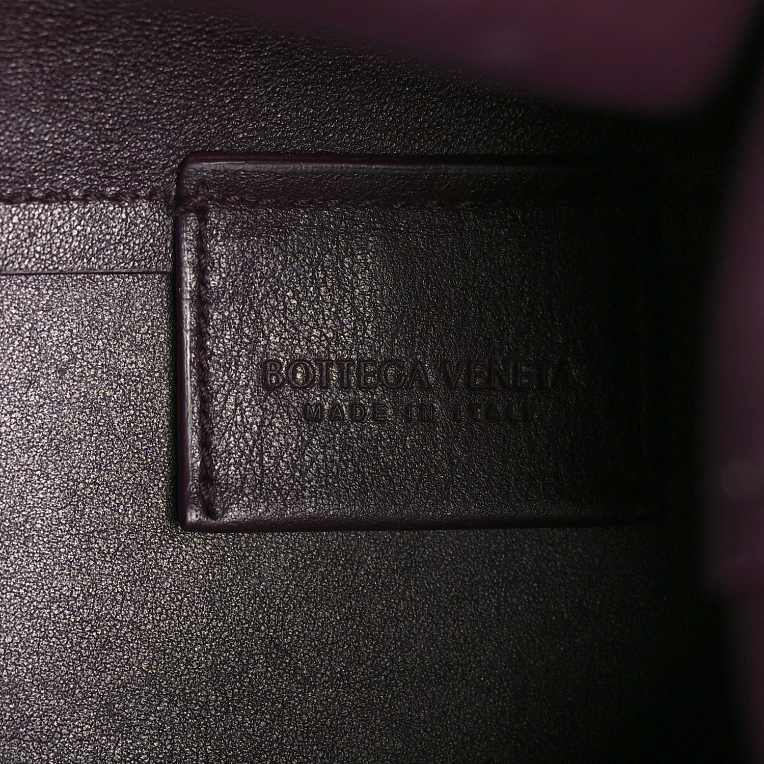 Bottega Veneta Calfskin Medium The Point Triangle Bag Grape 6 of 9