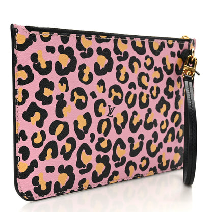 Louis Vuitton Monogram Giant Wild At Heart Neverfull MM Pochette Black 3 of 6